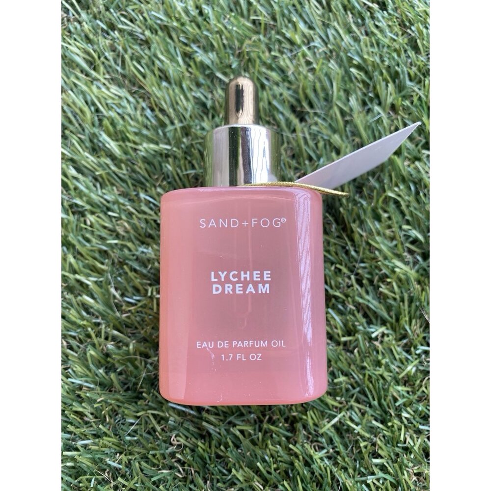 Sand + Fog Eau De Parfum Oil 1.7 fl oz Lychee Dream Pear Peach Jasmine Amber NEW
